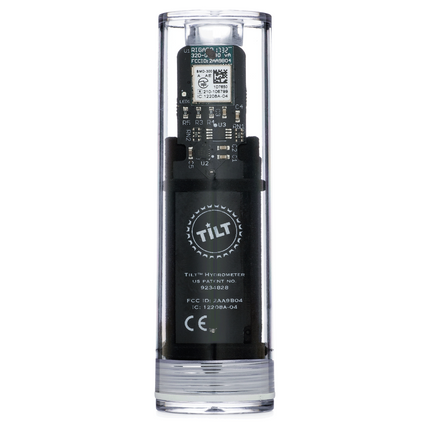 Tilt Hydrometer and Thermometer - Black