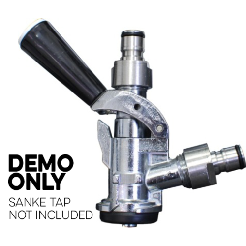 Sanke to Ball Lock Adapters - Beer Side + Gas Side