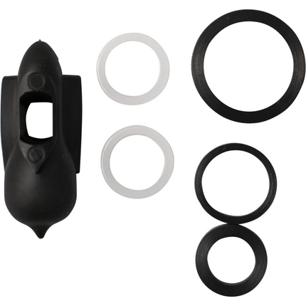 Nukatap Stealth Bomber Stainless Steel Faucet (Matte Black / Black Spout)