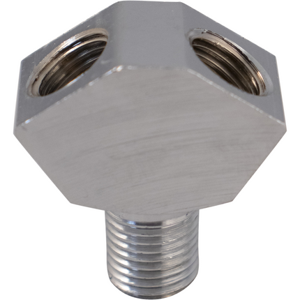 Y-fitting - 1/4MPT x 1/4FPT x 1/4FPT