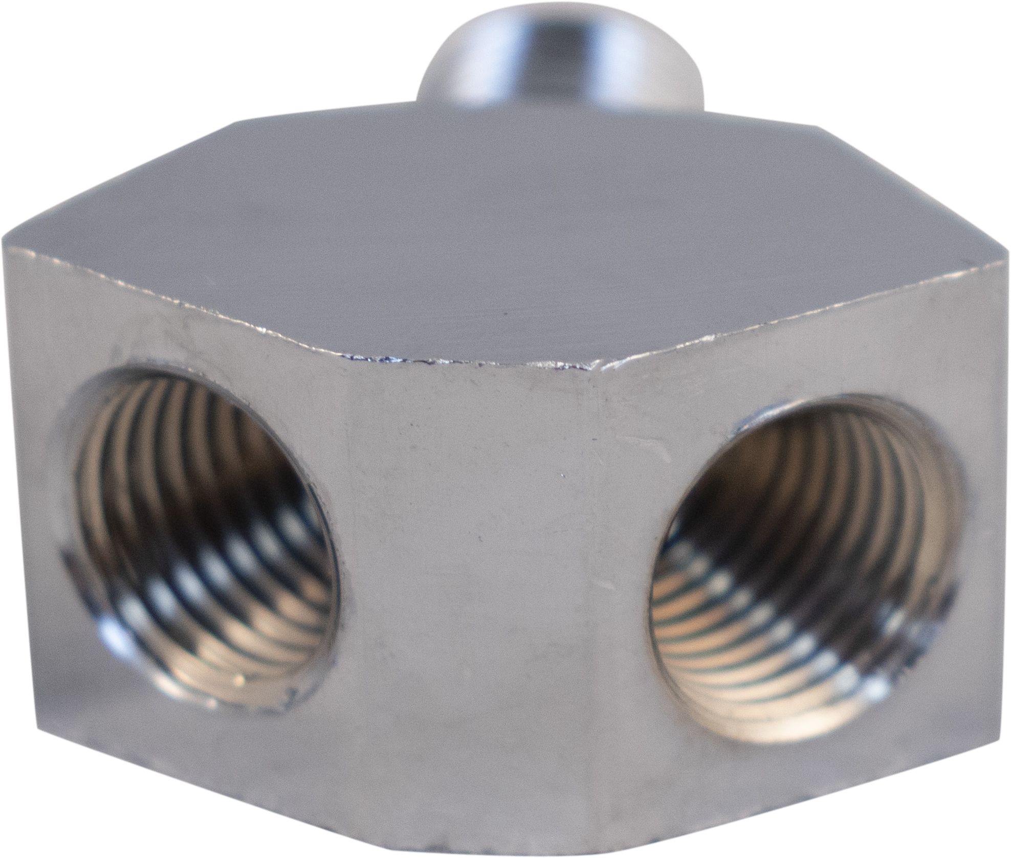 thumbnail image 2 of Stainless Steel 1/4" Barbed T-Splitter Fitting For Gas Draft Setup – Draft Beer System 2 of 3