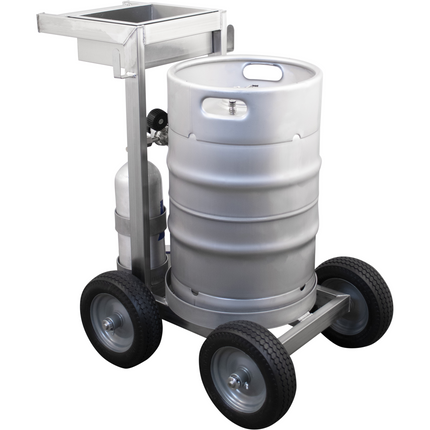 Rolling Cart for Cellar Kegs