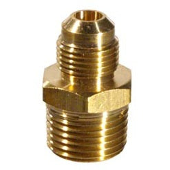 Gas Pipe Adapter - 1/2 in. mpt x 3/8 in. Male Flare (Formally H244)