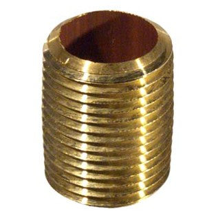 Brass -  1/2 in Close Nipple