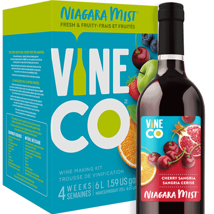 Wine Kit - VineCo - Niagara Mist - Cherry Sangria