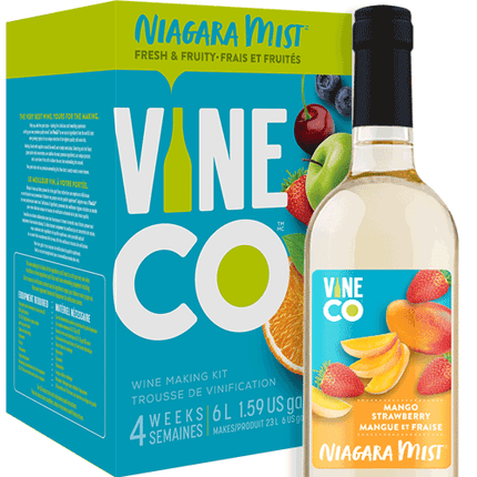 Wine Kit - VineCo - Niagara Mist - Mango Strawberry