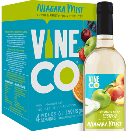 Wine Kit - VineCo - Niagara Mist - Orchard Crisp