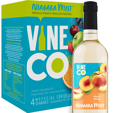Wine Kit - VineCo - Niagara Mist - Peach
