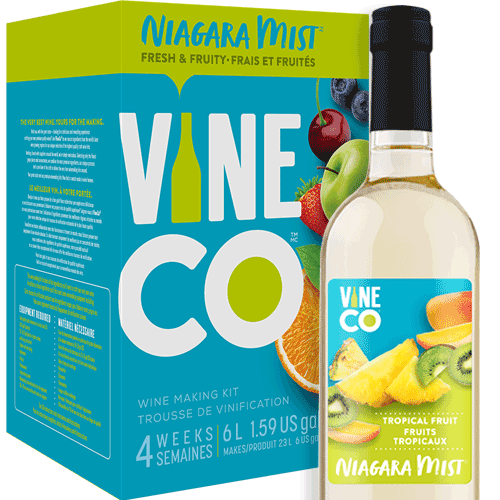 Wine Kit - VineCo - Niagara Mist - Tropical Fruit