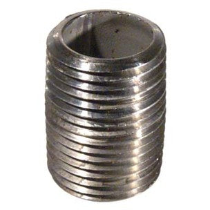 Stainless Nipple - 1/2 in. x 1 in. Threaded (close)
