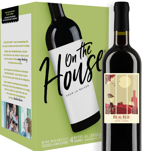 On The House California Red Wine Kit