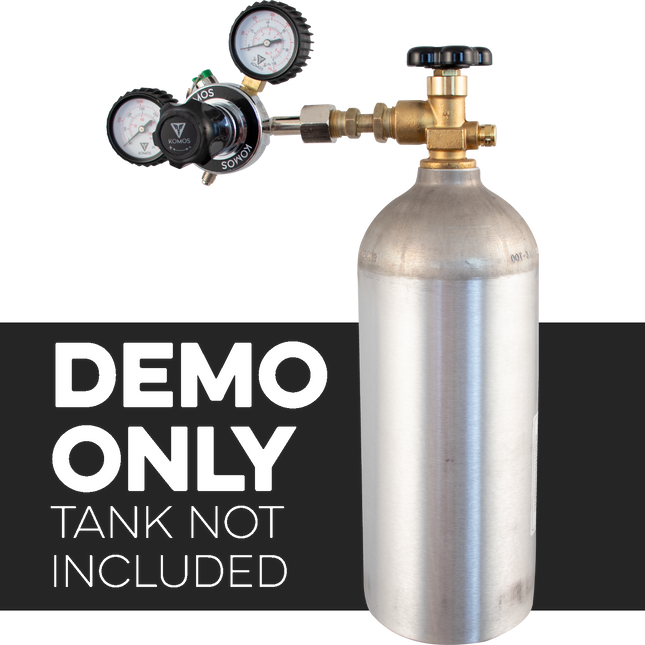 KOMOS Regulator Adapter - CO2 to Nitrogen/Argon