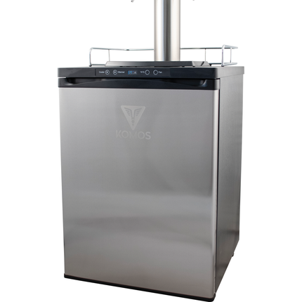 Komos V2 Kegerator - Cold Brew Coffee / Nitro - with Stainless Tower, NukaTap SS Faucet, Stout Spout, Regulator Adapter  - FREIGHT ONLY - PLACEHOLDER