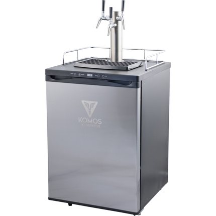 Komos V2 Kegerator - Cold Brew Coffee / Nitro - with Stainless Tower, NukaTap SS Faucet, Stout Spout, Regulator Adapter  - FREIGHT ONLY - PLACEHOLDER