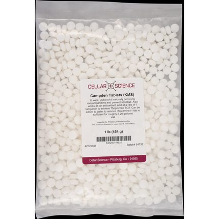 Campden Tablets - Potassium Metabisulfite (KMS) - PLACEHOLDER