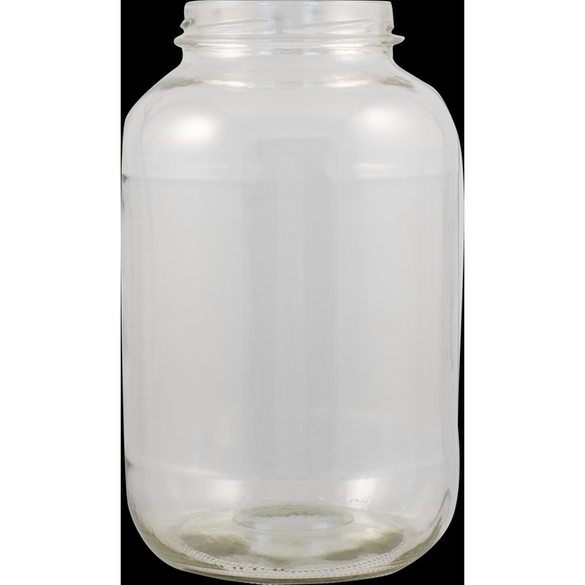 1 Gallon Glass Jar Fermenter Kit - Lug Finish - S-Shaped Airlock