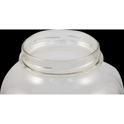 1 Gallon Glass Jar Fermenter Kit - Lug Finish - S-Shaped Airlock