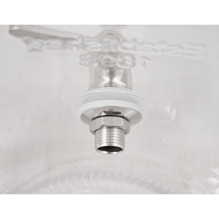 5L Glass Beverage Dispenser With Infuser and SS Spigot