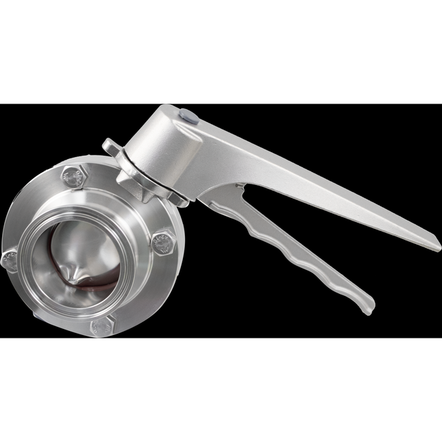 ForgeFit - 2 in. T.C. Butterfly Valve (304 S/S) 7 Position - Stainless Handle