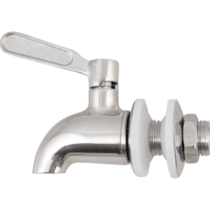 8L Glass Beverage Dispenser With Infuser and SS Spigot