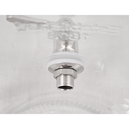 8L Glass Beverage Dispenser With Infuser and SS Spigot