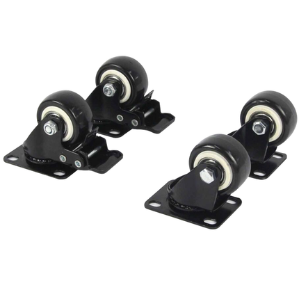 Komos Kegerator - Replacement Casters - Set of 4 (2 locking, 2 non-locking)