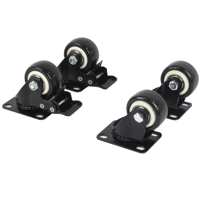 Komos Kegerator - Replacement Casters - Set of 4 (2 locking, 2 non-locking)