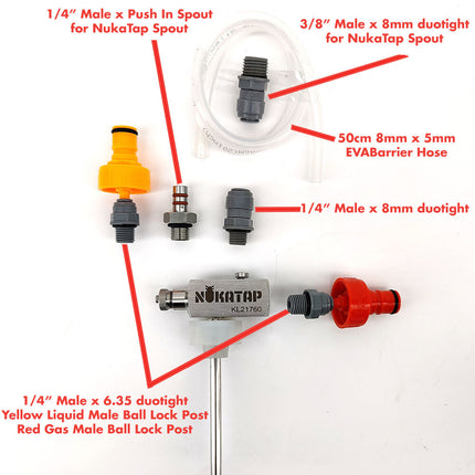 Nukatap Counter Pressure Bottle Filler