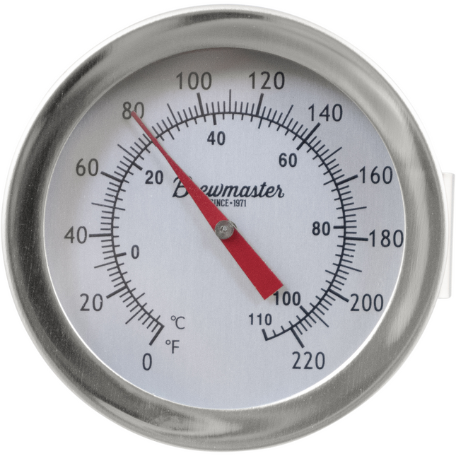 Brewing Thermometer - 2 in. x 12 in.