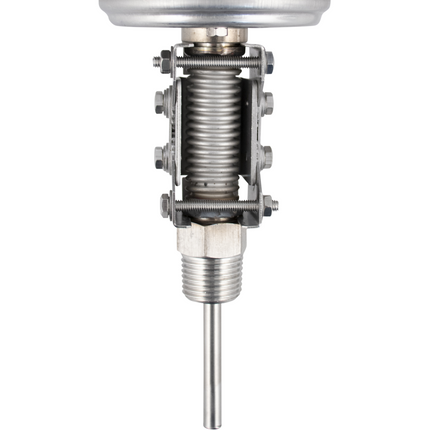 1/2" MPT Adjustable Angle Dial Thermometer For Kettles - 3" Face