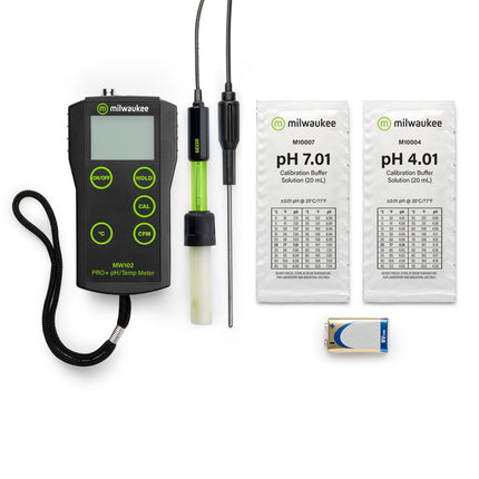Milwaukee pH Meter w/ATC (Milwaukee# MW102)