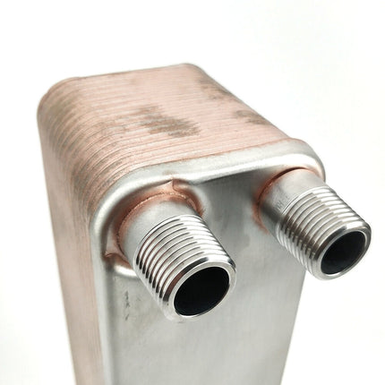 MKIV 30 Plate Heat Exchanger 315mm x 73mm x 73mm - 1/2 in. Male BSP