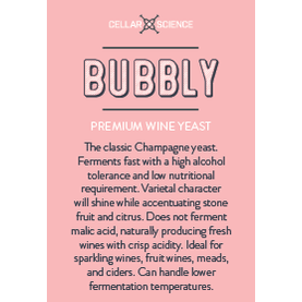 CellarScience - Dry Wine Yeast - Bubbly - PLACEHOLDER