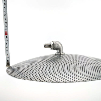 SS False Bottom (30cm/11.8in Diameter) with 13mm/.5in Barb