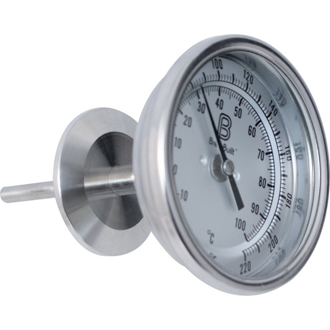 BrewBuilt 1.5 in. T.C. Thermometer - 2 in. length