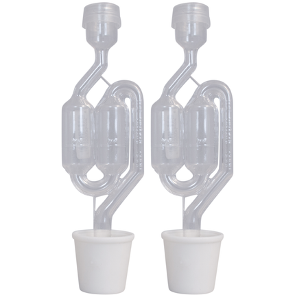 Airlock - S-Shaped and Stopper Kit (Pack of 2)