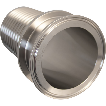 ForgeFit - 3 in. T.C. x 3 in. Long Barb Hose End