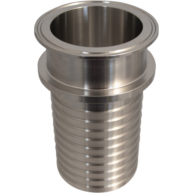 ForgeFit - 3 in. T.C. x 3 in. Long Barb Hose End