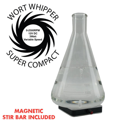 Wort Whipper Super Compact Magnetic Stir Plate - Open Box