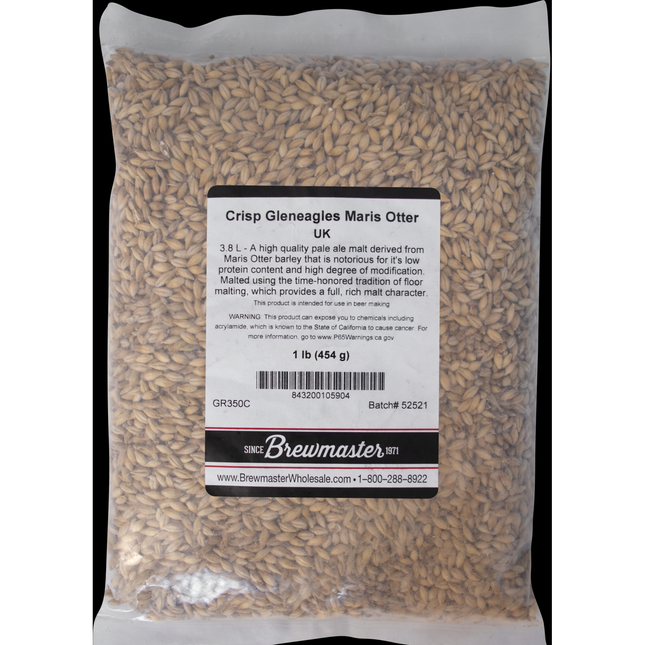 Malt - Crisp - No. 19 Floor Malted Maris Otter - Per Lb (Showroom Only)