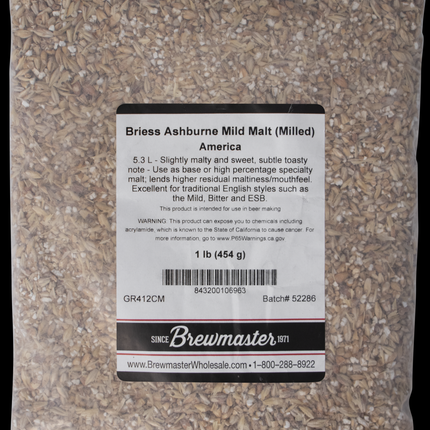 Malt - Ashburne Mild - Per Lb (Showroom Only)