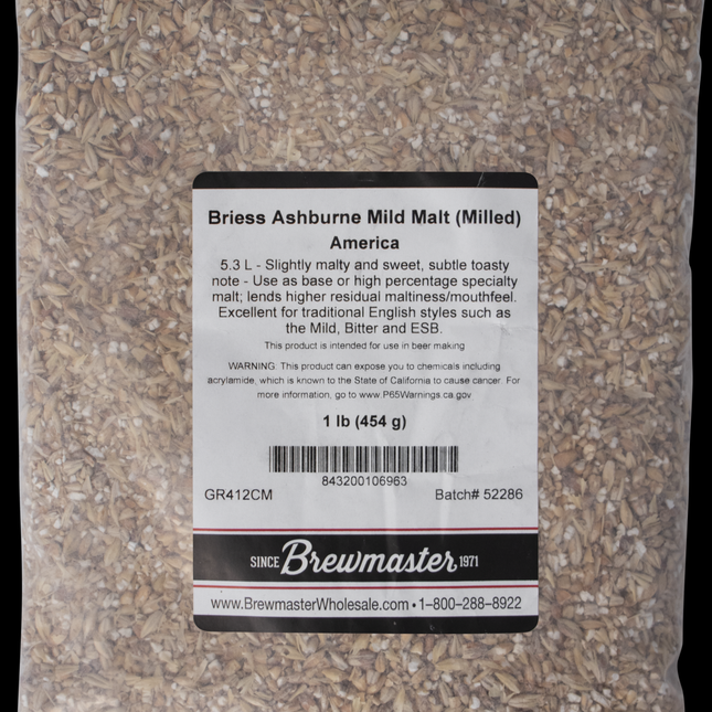 Malt - Ashburne Mild - Per Lb (Showroom Only)