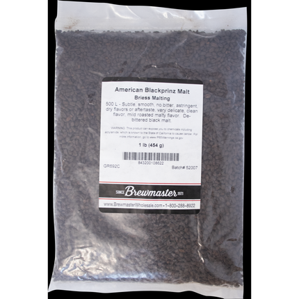 Malt - Blackprinz - Per Lb (Showroom Only)