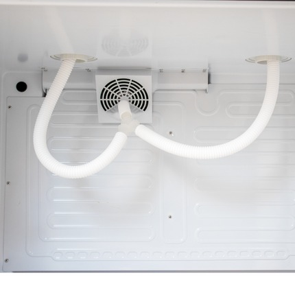 Komos Double-Wide Kegerator with Two Stainless Towers and NukaTap Faucets - PLACEHOLDER