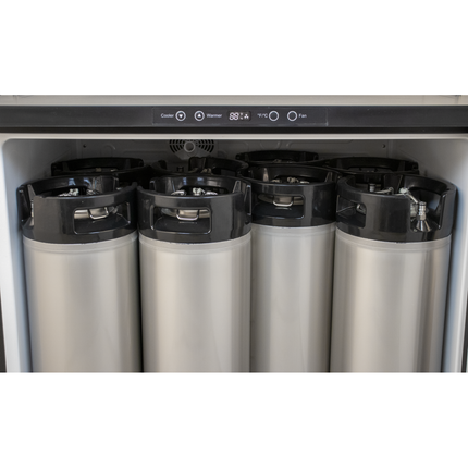 Komos Double-Wide Kegerator with Komos Regulator - REFRIGERATOR ONLY