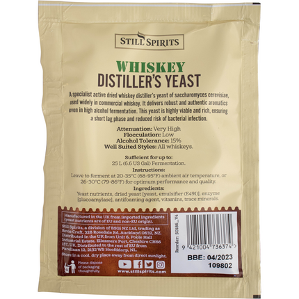 Turbo Yeast - Whiskey Distiller's