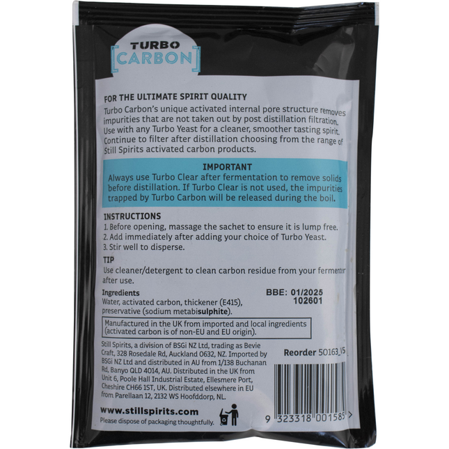 Turbo Yeast - Turbo Carbon