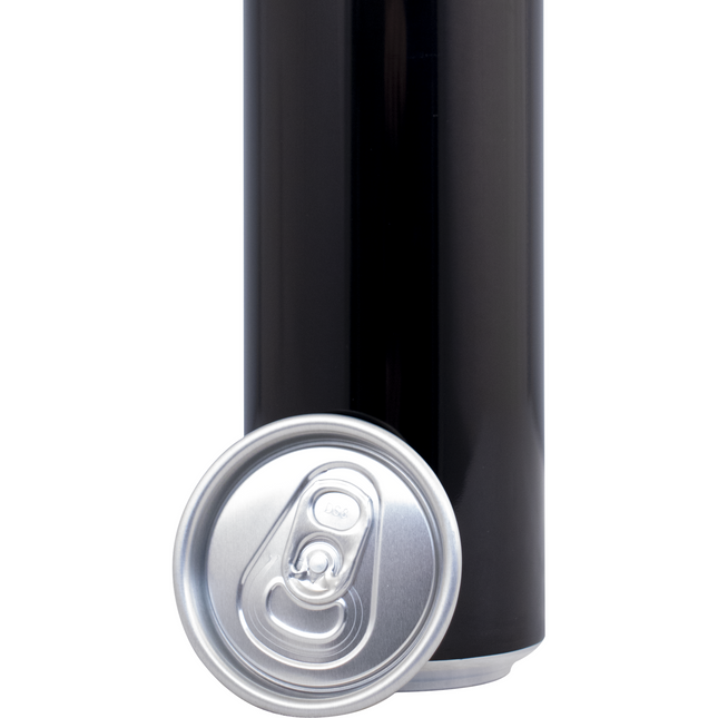 Can Fresh Black Aluminum Cans (500ml/16.9oz) - Case of 207