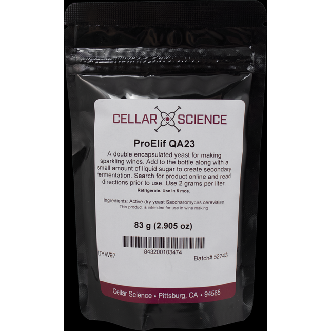 Encapsulated Wine Yeast - ProElif QA23 (83 g) 