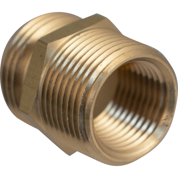 Brass Hose Fittings - Male Hose x 1/2 in. FPT